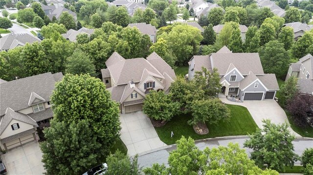 9300 W 156th Pl, Overland Park, KS 66221 - aerial perspective of suburban area