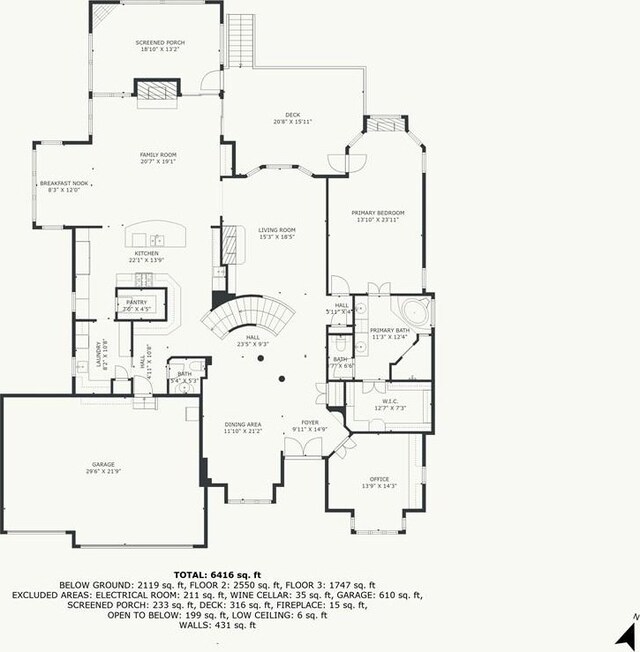 9300 W 156th Pl, Overland Park, KS 66221 - floor plan / room layout