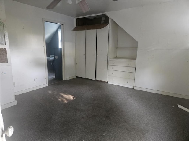 303 W Park St, Pittsburg, KS 66762 - additional living space with a ceiling fan