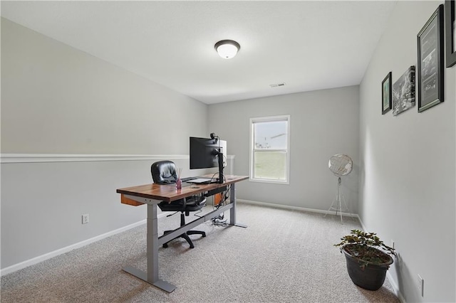 1104 NW 109th St, Kansas City, MO 64155 - office featuring carpet floors and baseboards