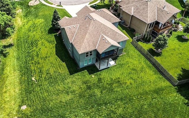1104 NW 109th St, Kansas City, MO 64155 - view from above of property
