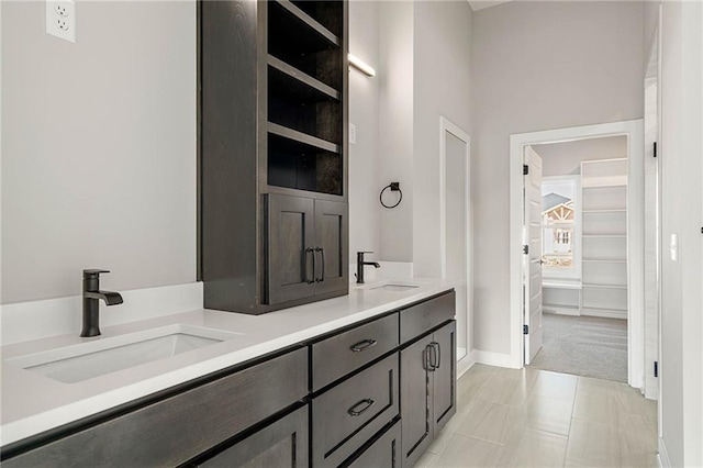 14278 S Houston St, Olathe, KS 66061 - full bath featuring double vanity and baseboards