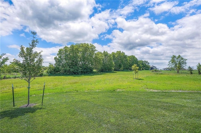 24129 W 95th St, Lenexa, KS 66227 - view of green lawn with a view of rural / pastoral area