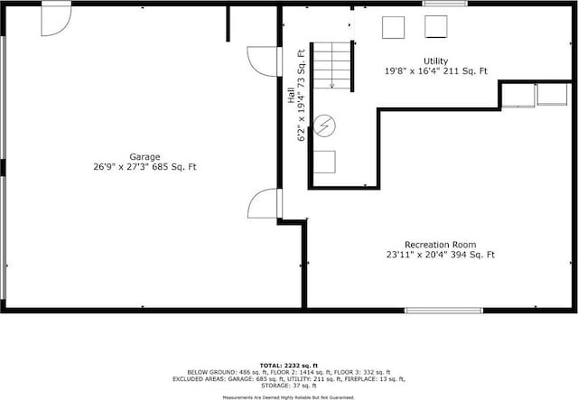 6525 County Line Rd, Shawnee, KS 66216 - view of floor plan / room layout