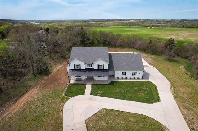 24905 W 57th St, Shawnee, KS 66226 - view from above of property