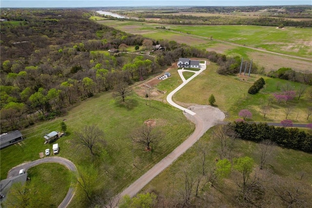 24905 W 57th St, Shawnee, KS 66226 - view of property location featuring rural landscape
