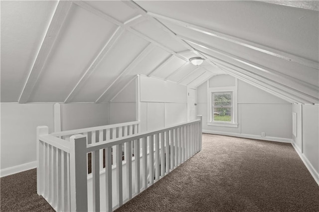 2100 S Scott Ave, Independence, MO 64052 - bonus room with vaulted ceiling, carpet, and baseboards