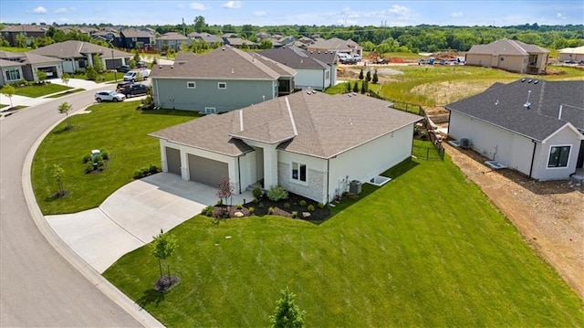 9412 Aurora St, Lenexa, KS 66220 - aerial perspective of suburban area