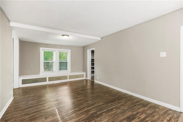 9318 Noland Rd, Lenexa, KS 66215 - unfurnished room featuring wood finished floors and baseboards