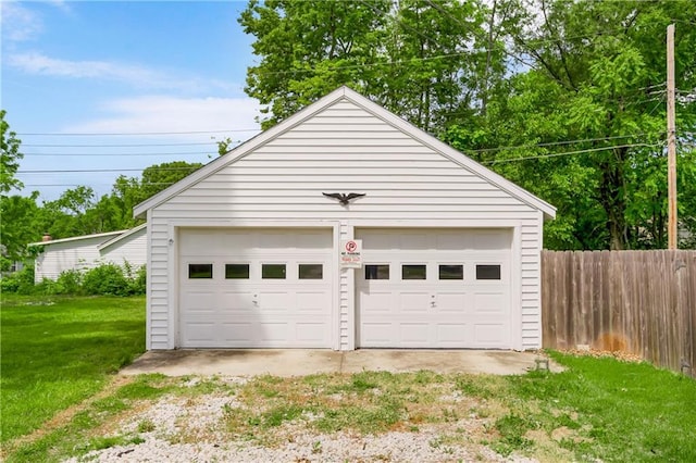 9318 Noland Rd, Lenexa, KS 66215 - view of detached garage