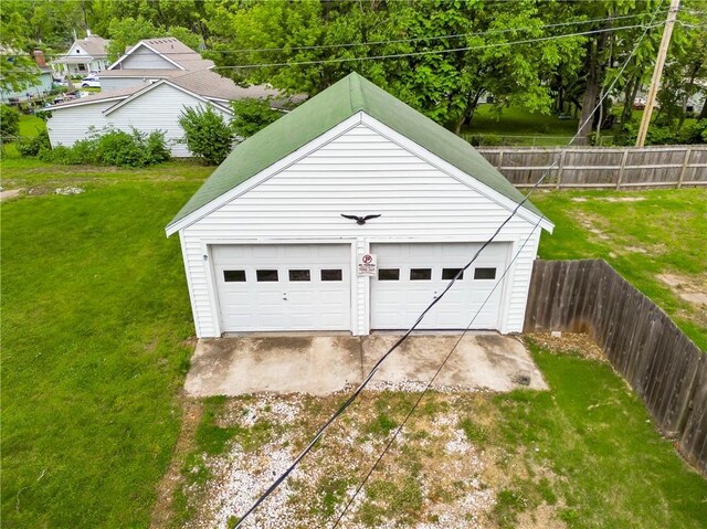 9318 Noland Rd, Lenexa, KS 66215 - view of detached garage