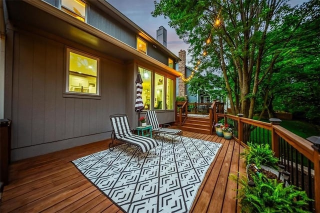 8102 W 153rd St, Overland Park, KS 66223 - view of wooden deck