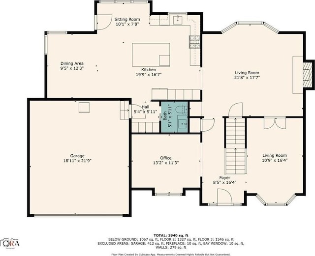 8102 W 153rd St, Overland Park, KS 66223 - floor plan / room layout