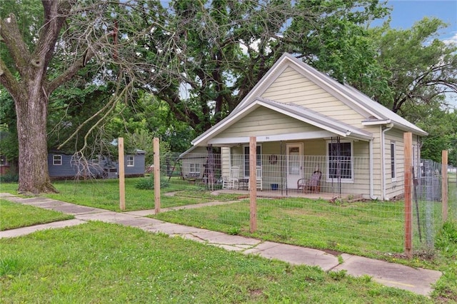 211 S 4th St, Fredonia, KS 66736 - view of front of property featuring covered porch
