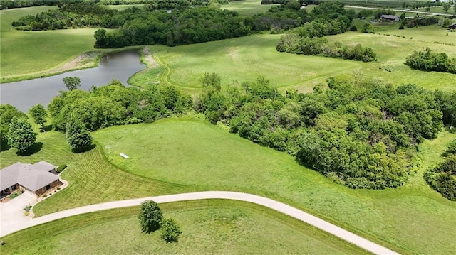 1672 N 1st Rd, Baldwin City, KS 66006 - aerial view of a large body of water