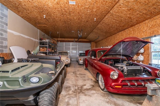 1672 N 1st Rd, Baldwin City, KS 66006 - view of garage