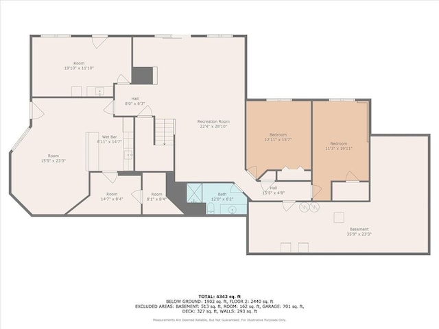 1672 N 1st Rd, Baldwin City, KS 66006 - floor plan / room layout