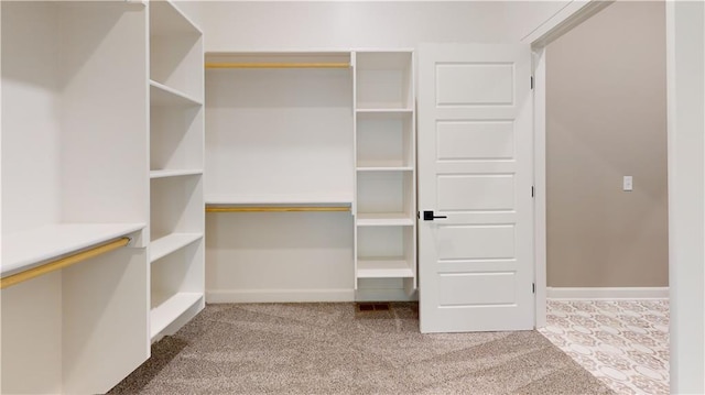 19079 Millstone Ter, Saint Joseph, MO 64505 - walk in closet featuring carpet floors