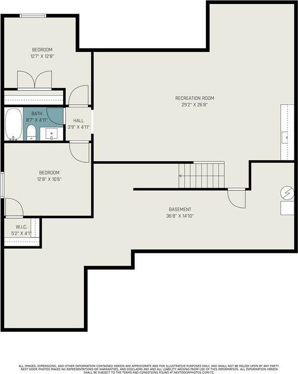 6932 Kenton St, Shawnee, KS 66226 - view of property floor plan