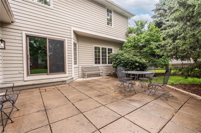 2101 Riviera Dr, Lawrence, KS 66047 - view of patio featuring outdoor dining space