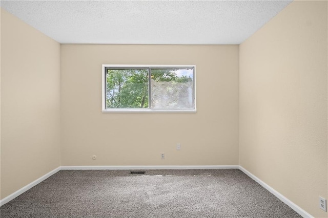 3729 Brush Creek Dr N, Lawrence, KS 66047 - spare room featuring carpet, baseboards, and a textured ceiling