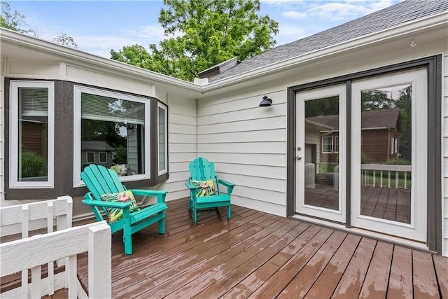 44 G St, Lake Lotawana, MO 64086 - view of wooden terrace