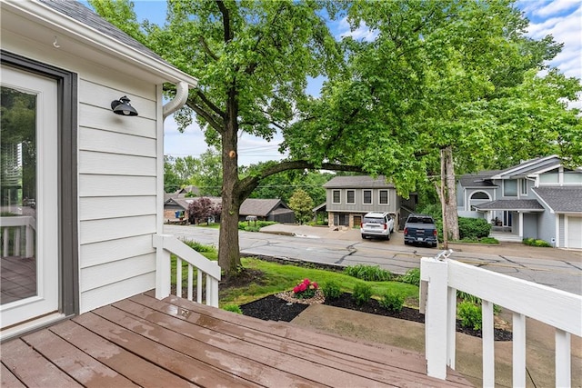 44 G St, Lake Lotawana, MO 64086 - view of wooden deck