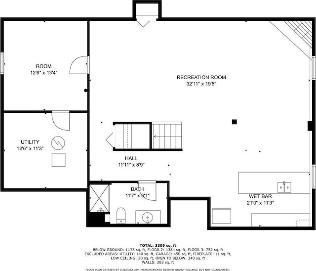 2432 SE 6th St, Lees Summit, MO 64063 - view of room layout