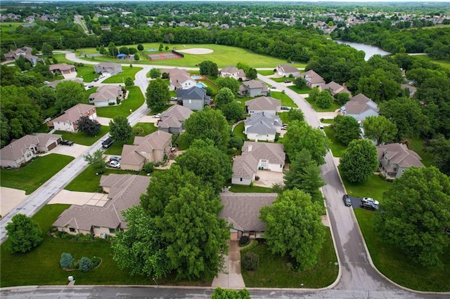 110 Cherokee Ln, Lake Winnebago, MO 64034 - aerial perspective of suburban area