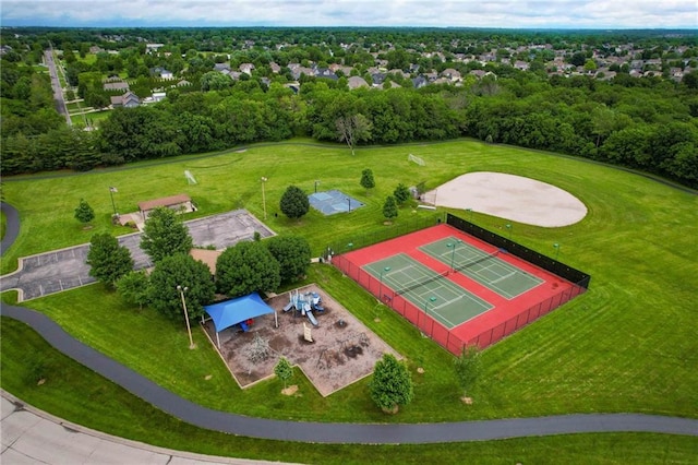 110 Cherokee Ln, Lake Winnebago, MO 64034 - bird's eye view