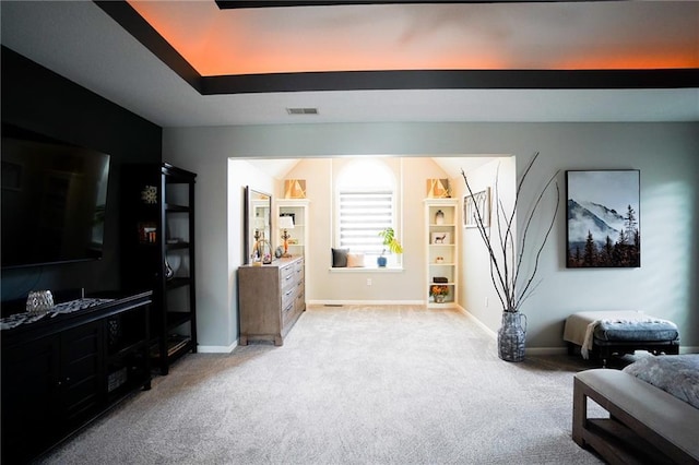 3832 SW Boulder Dr, Lees Summit, MO 64082 - living room with carpet flooring and baseboards
