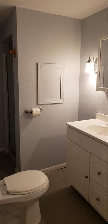 306 Morningside Dr, Richmond, MO 64085 - bathroom featuring vanity and toilet