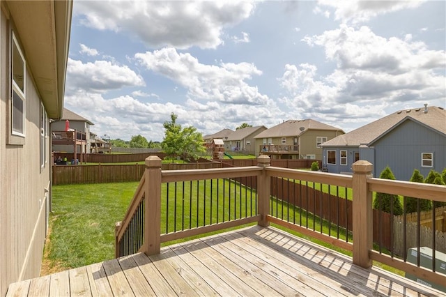 486 S 137th Pl, Bonner Springs, KS 66012 - wooden terrace featuring a residential view