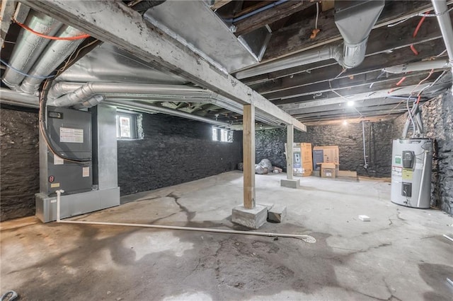 4233 Euclid Ave, Kansas City, MO 64130 - below grade area with water heater