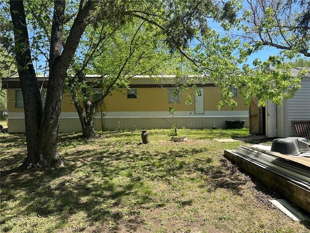 63 Clark Rd, Mapleton, KS 66754 - view of grassy yard