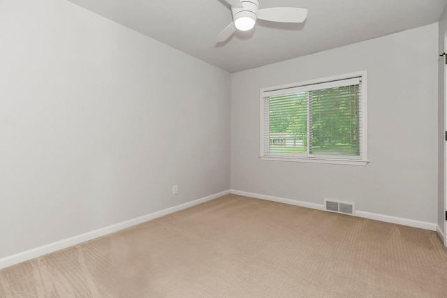 2308 W 95th St, Leawood, KS 66206 - empty room featuring light colored carpet and a ceiling fan