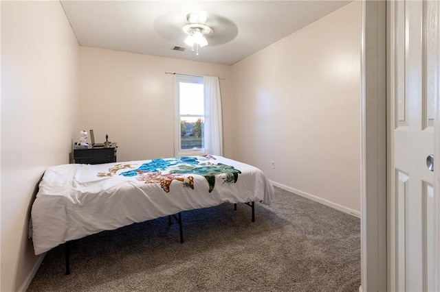 5916 NE Turquoise Dr, Lees Summit, MO 64064 - carpeted bedroom featuring baseboards and a ceiling fan