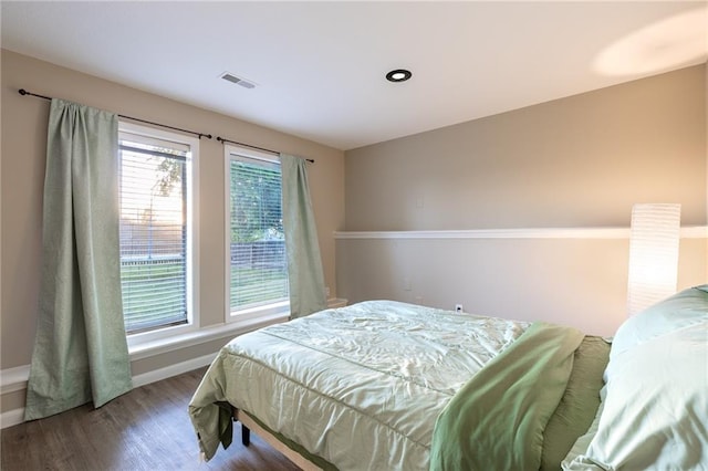 5916 NE Turquoise Dr, Lees Summit, MO 64064 - bedroom with baseboards and wood finished floors