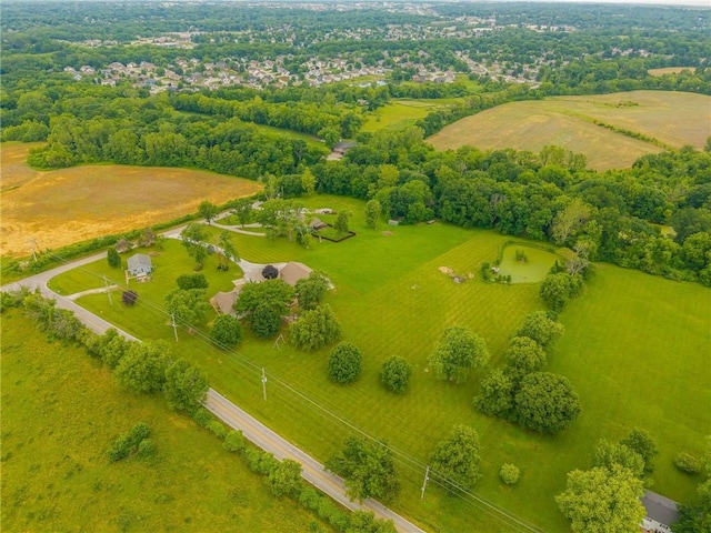 1955 Birmingham Rd, Liberty, MO 64068 - view of rural area featuring a tree filled landscape