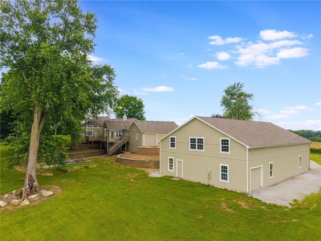 1955 Birmingham Rd, Liberty, MO 64068 - back of property with a yard