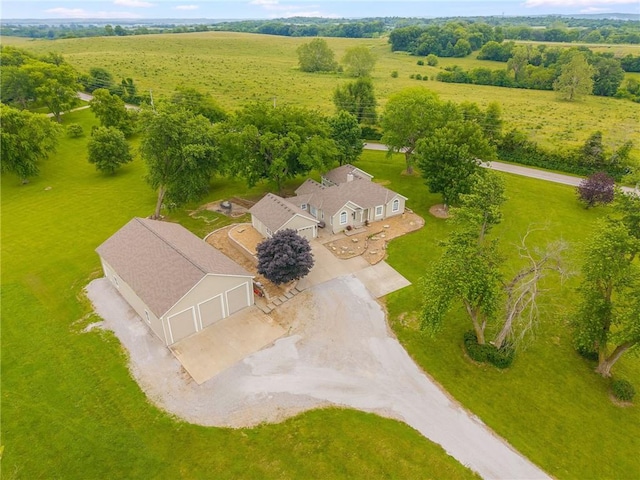 1955 Birmingham Rd, Liberty, MO 64068 - aerial view of sparsely populated area