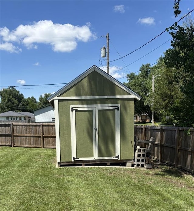 1205 W 14th Street Ct, Chanute, KS 66720 - view of shed