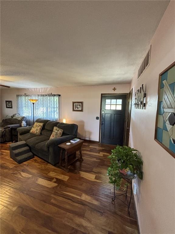 1205 W 14th Street Ct, Chanute, KS 66720 - living room with wood finished floors