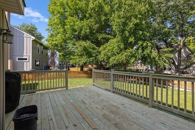 9327 Tomashaw Ln, Lenexa, KS 66219 - wooden deck featuring grilling area