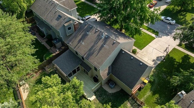 9327 Tomashaw Ln, Lenexa, KS 66219 - view from above of property