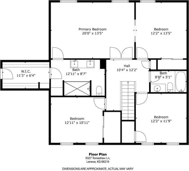 9327 Tomashaw Ln, Lenexa, KS 66219 - view of room layout