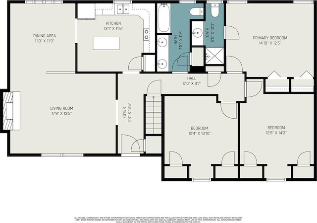 63 Maple Dr, Platte City, MO 64079 - view of floor plan / room layout