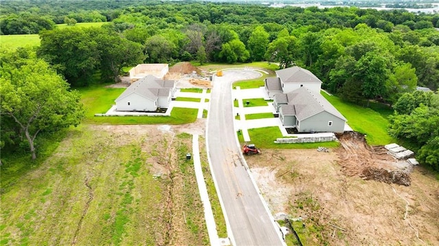 809 Highland Dr, Edwardsville, KS 66111 - drone / aerial view of a forest