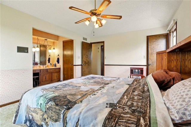 4613 SE Atchison Rd, Lathrop, MO 64465 - carpeted bedroom with ceiling fan