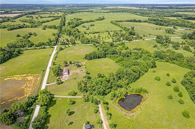4613 SE Atchison Rd, Lathrop, MO 64465 - aerial view of sparsely populated area